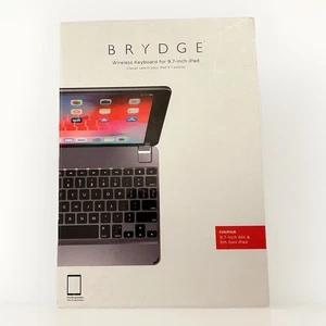 BRAND NEW BRYDGE 9.7" Bluetooth Keyboard For iPad 6th & 5th Gen 9.7” Grey - Picture 1 of 8