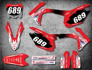 PRO Style sticker kit fits Honda CRF 250 2014 - 2017 Full Custom Graphic Kit - Picture 1 of 3