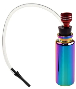 Rainbow Mini water pipe Hookah Smoking Tobacco Sheesha Stylish Pipes  4 Inch - Picture 1 of 4