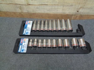 QUINN 1/2" Drive SAE Standard & Deep Socket Sets - Picture 1 of 4