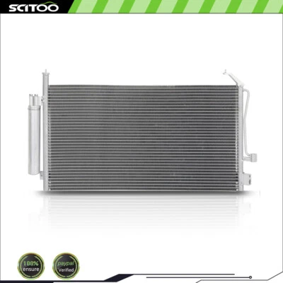 Condensador de aluminio compatible con 3278 para 2003 2004 2005 06-2008 Subaru Forester 2,5 L H4 Foto 1 de 4