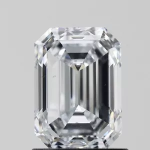 1.50 CT Emerald Cut Diamond For Engagement Ring - Picture 1 of 4