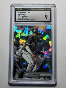 2019 Bowman's Best Luis Robert Atomic Refractor CSG 9 - Bild 1 von 2