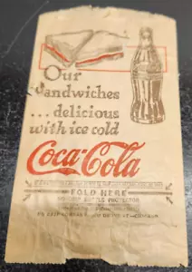 1930s Coca-Cola No-Drip Bottle Protector - some damage-see photos - Picture 1 of 6