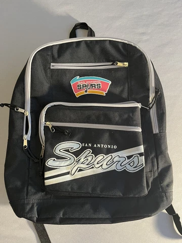 Vintage San Antonio Spurs Fiesta Backpack Script Cover