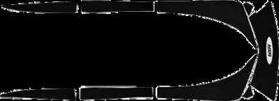 Almohadilla de pie WSM negra para Kawasaki Jet Ski Ultra 260 09-10 Foto 1 de 4