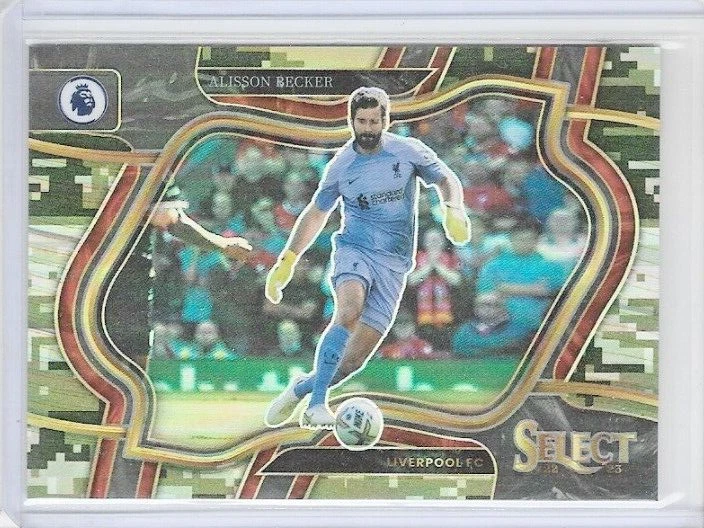 Alisson Becker Liverpool 2022-23 Select Premier League Field Level Camo /199 245 - Image 1 of 1