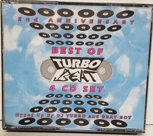 Best Of Turbo Beat-2nd Anniversary 4CD Set SEALED - Picture 1 of 2
