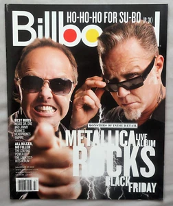 Billboard Magazine: 27. November 2010. Metallica Cover! - Bild 1 von 2