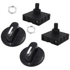  2 Sets Rotary Speed Switch Fan Control Replacement Attic Motor Universal
