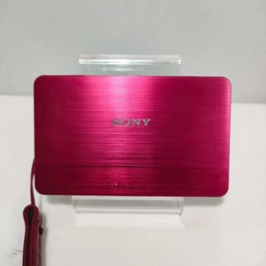 SONY Cyber-shot DSC-T700 10.1MP CCD Vintage Digital Camera - 90% new-Red - Picture 1 of 12