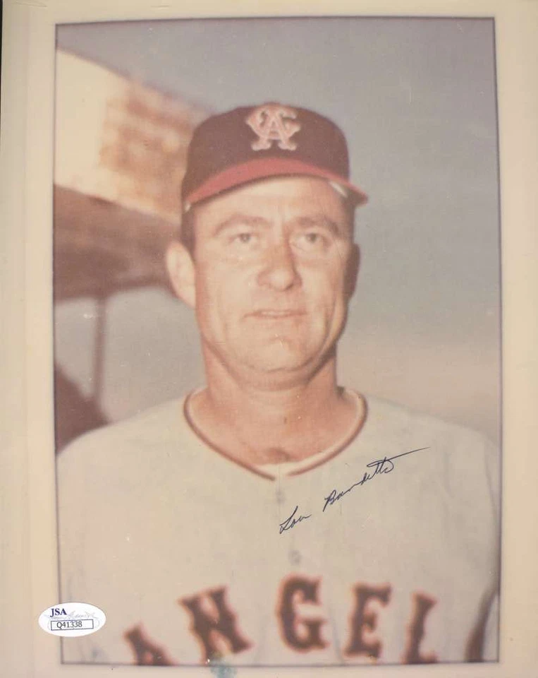 Foto autógrafa auténtica firmada a mano 8x10 Lou Lew Burdette Jsa certificado de autenticidad Foto 1 de 1