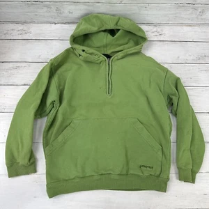 Patagonia Kids Youth XS 5-6 Hoodie Sweatshirt 1/4 zip hooded green - Picture 1 of 9