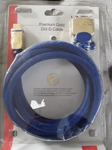 Lindy Premium Gold DVI D Cable No. 37082 - Afbeelding 1 van 9