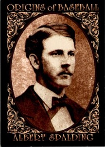 1994 ORIGINS OF BASEBALL - #26 A.G. SPALDING BOSTON RED STOCKINGS