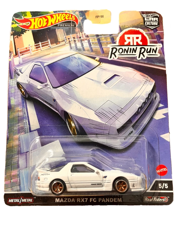 Hot Wheels  Mazda RX7 FC Pandem Car Culture Ronin 1:64 HCJ86 Rotary Rx-7 Premium - Immagine 1 di 1