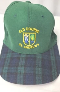 Scotland St Andrews Old Course Golf Green Embroidered Baseball Cap Hat Size M/L - Picture 1 of 6