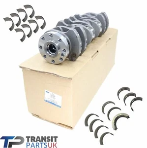 FORD TRANSIT MK6 MK7 MK8 2.0 2.2 2.4 CRANKSHAFT + BIG END SHELLS + MAIN BEARINGS - Picture 1 of 2