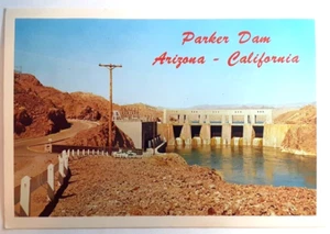Postkarte Parker Dam, Lake Havasu & Parker Strip Colorado River Arizona ca m2 - Bild 1 von 2