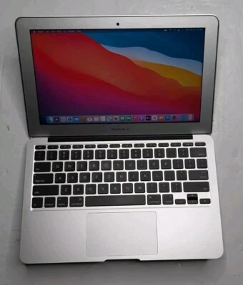 Apple MacBook Air (11" Mid 2013) Core i5 1.30GHz 4GB RAM 128GB SSD macOS Big Sur - Image 1 of 4