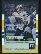 Philip Rivers 2015 Panini Donruss Press Proof 16/25