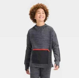 Boys' Premium Fleece Hoodie - All In Motion XS 4/5 - Picture 1 of 1