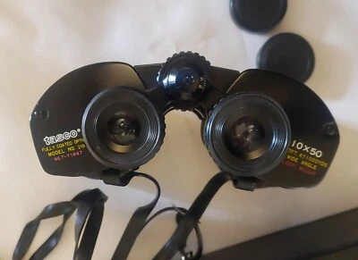 TASCO Fully Coated Optics Model 219-10x50 367Ft At1000YDS Wide-Ang w/Case & Caps - Image 1 of 4