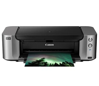 Canon PIXMA PRO-100 WiFi Inkjet Color Photo Printer - Image 1 of 4