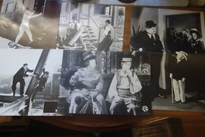 5 Alte Pressefotos Foto Kino Film DICK UND DOOF s. Foto - Foto 1 di 1