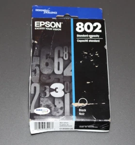 Epson 802 T802120-S Cartuccia di inchiostro capacità standard - Nero LEGGI - Foto 1 di 6