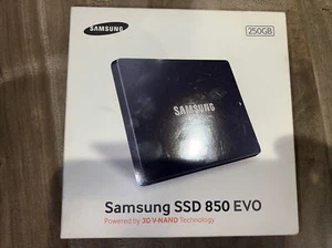 New Samsung 850 EVO 250 GB,Internal,2.5 inch MZ-75E250B/AM Solid State Drive SSD - Picture 1 of 3