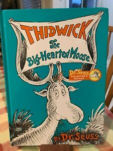 Dr Seuss Thidwick The Big Hearted Moose Book Collectors Edition Kohls Cares 1975