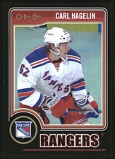 2014-15 O-Pee-Chee Black Rainbow #41 Carl Hagelin /100
