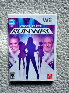 Project Runway (Nintendo Wii, 2010) Complete w/ Manual CIB Tested + Working - Picture 1 of 4