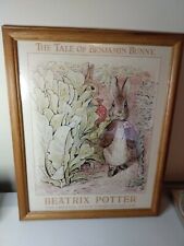 The Tale of Benjamin Bunny - The Original & Authorized Edition Framed Printing