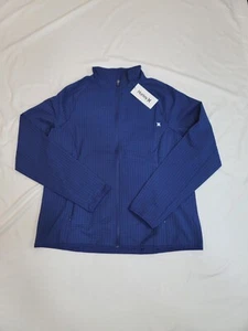 Hurley Womens Trail Jacket Mock Neck Full Zip L NEW WITH TAG Blue - Picture 1 of 3