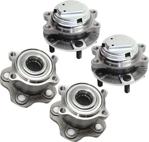 Front and Rear Hub Assembly Right (Passenger) and Left (Driver) for Infiniti - Imagen 1 de 9