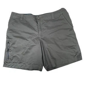 Columbia Shorts Herren Cargotaschen flach vorne Reißverschluss Fly Freizeit Sport leicht - Bild 1 von 11