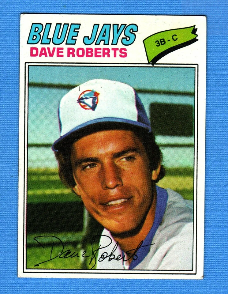 1977 Topps #537 Dave Roberts VGEX Blue Jays - Image 1 of 1