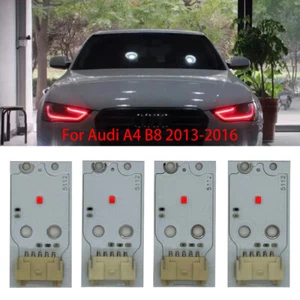 Luces de circulación diurna rojas fuente de luz placa LED DRL para Audi A4 B8 2013-2016 - Imagen 1 de 3