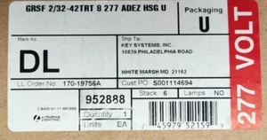 Gotham GRSF 2/32-42TRT 8 277 ADEZ HSG U - Picture 1 of 2