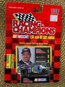 1997 Brett Bodine Racing Champions NASCAR 1/64 Scale Die Cast Replica With Card - Picture 1 of 4