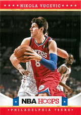 2012-13 Hoops #237 Nikola Vucevic RC Rookie 76ers Magic