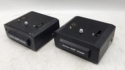 *Tested but READ* Lot of 2 Mamiya RZ67 Winder & Winder II Motor Drives - Image 1 of 4
