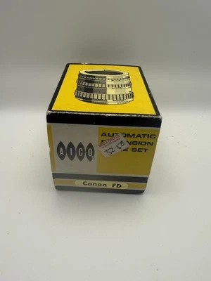 AICO C-EOS 32mm 12mm EXTENSION TUBE SET FOR CANON - Image 1 of 4