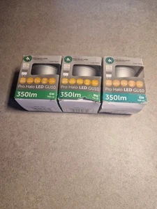 LED 6W Spot GU10 350lm kaltweiß Leuchtmittel (3er Pack) dimmbar  - Bild 1 von 5