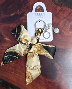 Bag Charm- Lulla I am Beautiful Designer Bow, Pearl & Charm - Picture 1 of 5