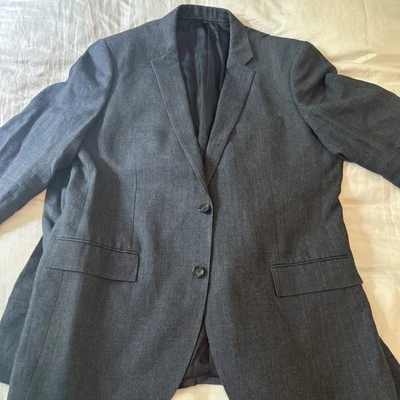 Men's J. Crew Ludlow Linen/Wool Two-Button Navy Linen Suit  - Image 1 of 4