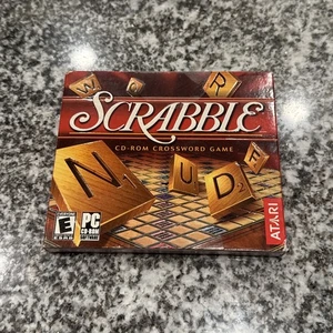 Scrabble Crossword Game ATARI PC-CD- ROM 2001 Brand New Sealed - Picture 1 of 5