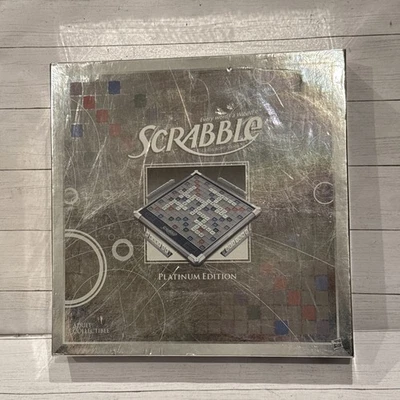 Scrabble Deluxe Platinum Edition. - Image 1 of 4